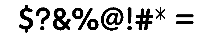 NTUmami Bold Font OTHER CHARS