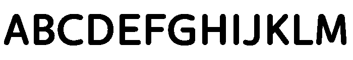 NTUmami Bold Font UPPERCASE