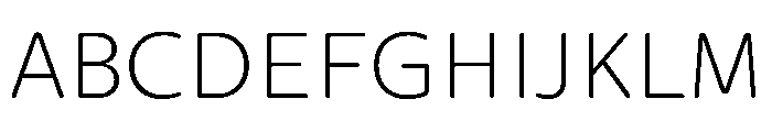 NTUmami Light Font UPPERCASE