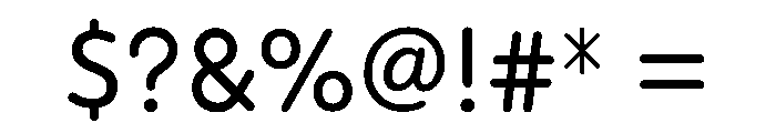 NTUmami Medium Font OTHER CHARS