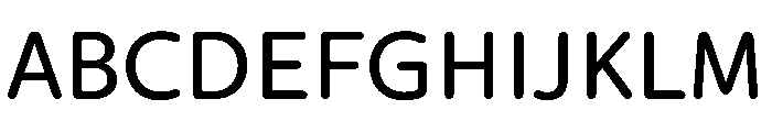 NTUmami Medium Font UPPERCASE