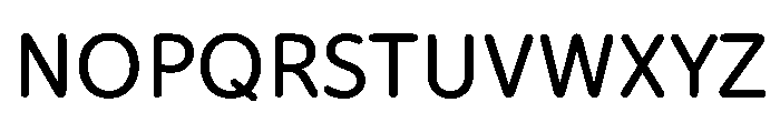 NTUmami Medium Font UPPERCASE