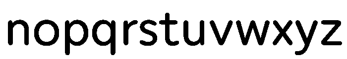 NTUmami Medium Font LOWERCASE