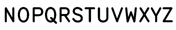 NTVoluma Bold Font UPPERCASE