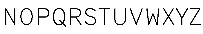NTVoluma Light Font UPPERCASE
