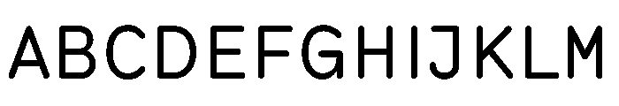 NTVoluma Medium Font UPPERCASE