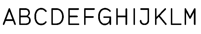 NTVoluma Regular Font UPPERCASE