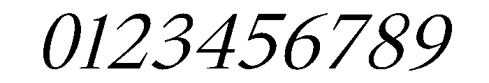 NTZeu Italic Font OTHER CHARS