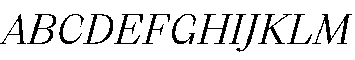 NTZeu Italic Font UPPERCASE