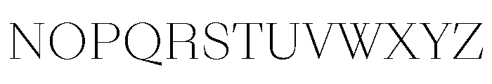 NTZeu Light Font UPPERCASE