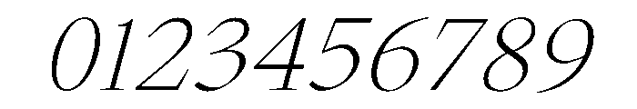 NTZeu LightItalic Font OTHER CHARS