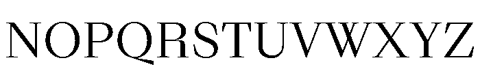 NTZeu Regular Font UPPERCASE