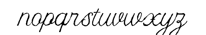 Nuances Affection Medium Font LOWERCASE