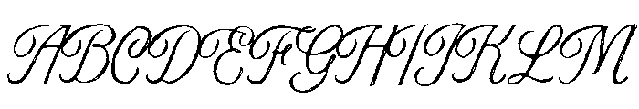 NuancesAffection-Medium Font UPPERCASE