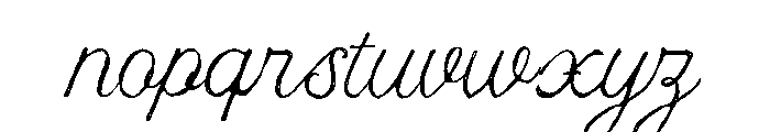 NuancesAffection-Medium Font LOWERCASE