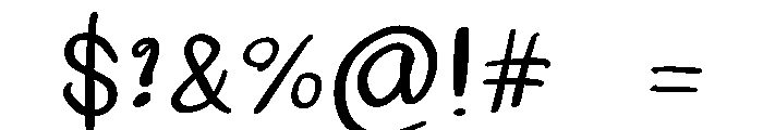 Nuch9 Oo Font OTHER CHARS