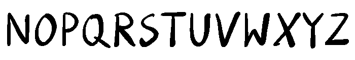 Nuch9 Oo Font UPPERCASE