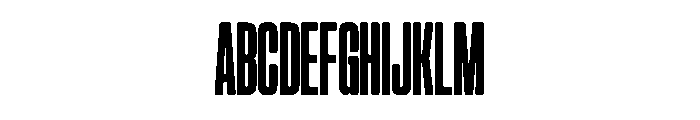 Nugget Regular Font UPPERCASE