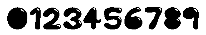 Nugget Soda Solid Shiny Font OTHER CHARS