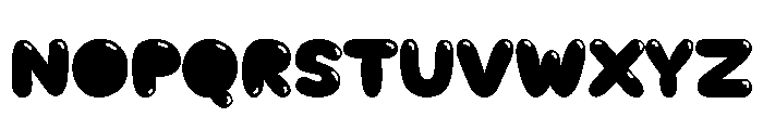 Nugget Soda Solid Shiny Font UPPERCASE
