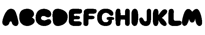 Nugget Soda Solid Font UPPERCASE