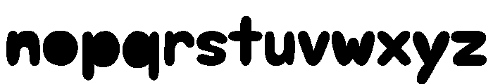 Nugget Soda Solid Font LOWERCASE