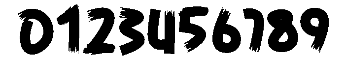 Numb12 Restart Font OTHER CHARS