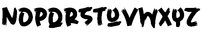 Numb12 Restart Font UPPERCASE