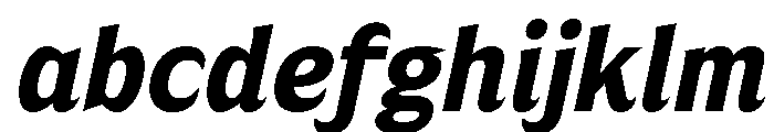 Nunda Dela Bold Italic FONT