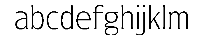 Nunda Dela ExtraLight FONT