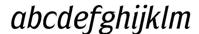Nunda Dela Italic FONT