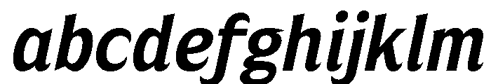 Nunda Dela SemiBold Italic FONT