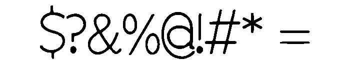Nunito Font OTHER CHARS