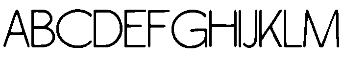 Nunito Font UPPERCASE