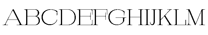 Nurell ExtLt SemExp Font UPPERCASE