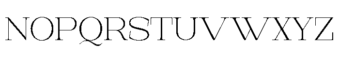 Nurell ExtLt SemExp Font UPPERCASE