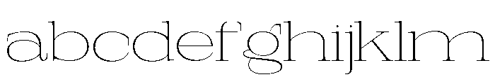 Nurell Thin Expanded FONT