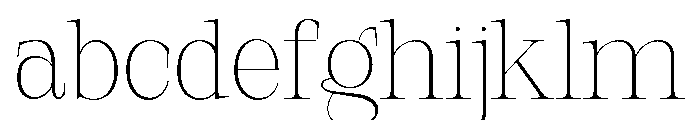 Nurell Thin Semi Condensed FONT
