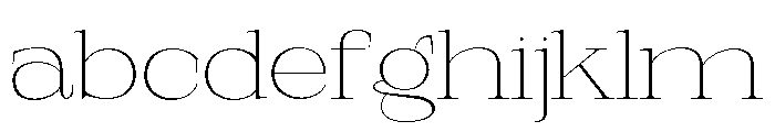 Nurell Thin Semi Expanded FONT