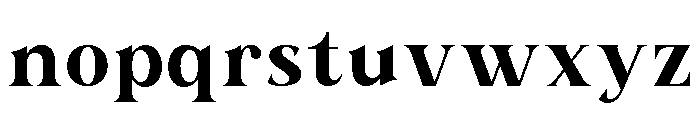 Nurencia Regular Font LOWERCASE