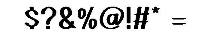 Nurse Dream Font OTHER CHARS