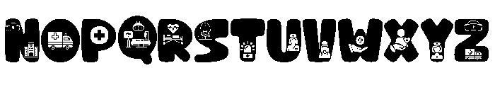 Nurse Font 2 Font LOWERCASE