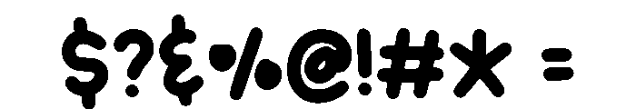 Nursery School Regular Font OTHER CHARS