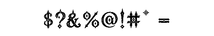 Nusantara Heritage Font OTHER CHARS