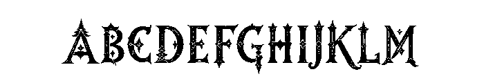 Nusantara Heritage Font UPPERCASE