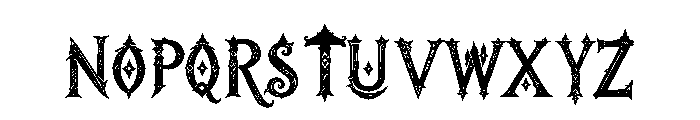 Nusantara Heritage Font UPPERCASE