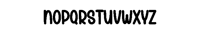 Nutcraker Font LOWERCASE