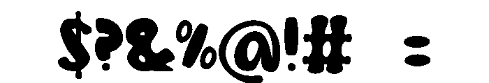 Nutrient Font OTHER CHARS