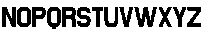 Nutrition Regular Font UPPERCASE