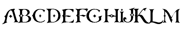 Nuvessa Regular Font UPPERCASE